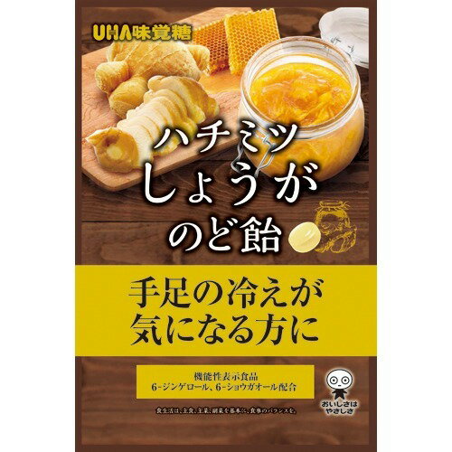 JAN 4902750896246 ハチミツしょうがのど飴(74g) ユーハ味覚糖株式会社 スイーツ・お菓子 画像