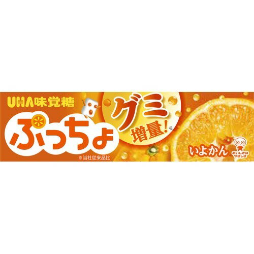 JAN 4902750906808 ぷっちょ いよかん スティック(10粒入) ユーハ味覚糖株式会社 スイーツ・お菓子 画像