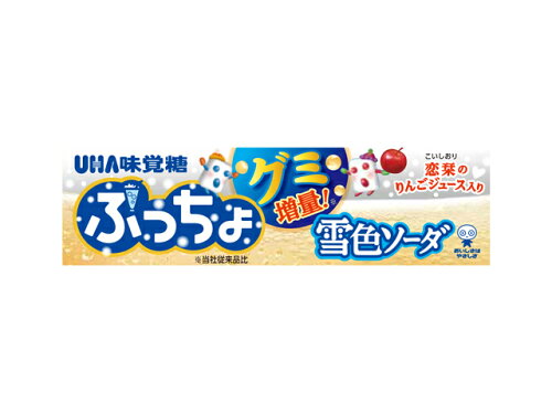 JAN 4902750908970 UHA味覚糖 ぷっちょスティック 雪色クリームソーダ 10粒 ユーハ味覚糖株式会社 スイーツ・お菓子 画像