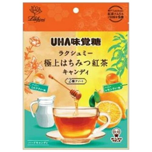 JAN 4902750972346 UHA味覚糖 極上はちみつ紅茶キャンディ 2種アソート 75g ユーハ味覚糖株式会社 スイーツ・お菓子 画像