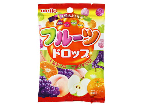 JAN 4902757261405 名糖 フルーツドロップ 57g 名糖産業株式会社 スイーツ・お菓子 画像