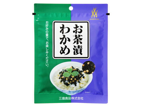 JAN 4902765204166 三島食品 お茶漬わかめ 25g 三島食品株式会社 食品 画像