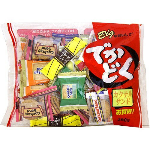 JAN 4902773015327 でかどく カクテルサンド(280g) 松永製菓株式会社 スイーツ・お菓子 画像