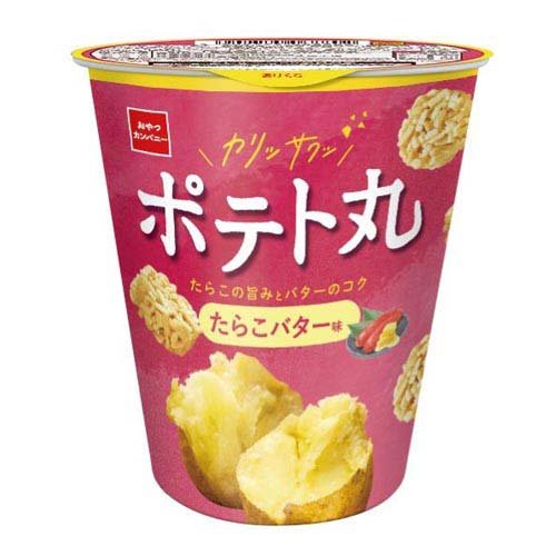 JAN 4902775074230 おやつカンパニー ポテト丸 たらこバター味 55g 株式会社おやつカンパニー スイーツ・お菓子 画像