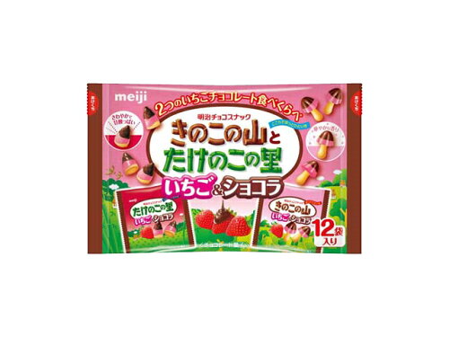 JAN 4902777062198 明治 きのこたけのこ袋いちご＆ショコラ 株式会社明治 スイーツ・お菓子 画像