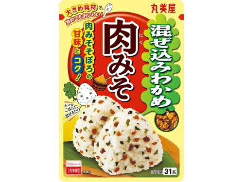 JAN 4902820112337 丸美屋食品工業 丸美屋　混ぜ込みわかめ　肉みそ 丸美屋食品工業株式会社 食品 画像