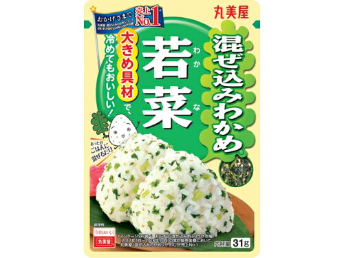 JAN 4902820112429 丸美屋食品工業 丸美屋　混ぜ込みわかめ　若菜　袋入　３１ｇ 丸美屋食品工業株式会社 食品 画像