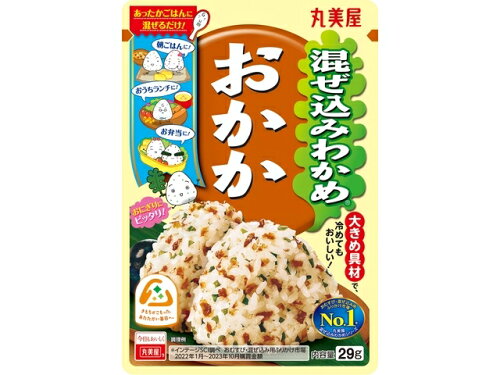 JAN 4902820112757 丸美屋食品工業 丸美屋　混ぜ込みわかめ　おかか 丸美屋食品工業株式会社 食品 画像