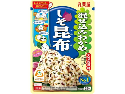 JAN 4902820112764 丸美屋食品工業 丸美屋　混ぜ込みわかめ　しそ昆布 丸美屋食品工業株式会社 食品 画像