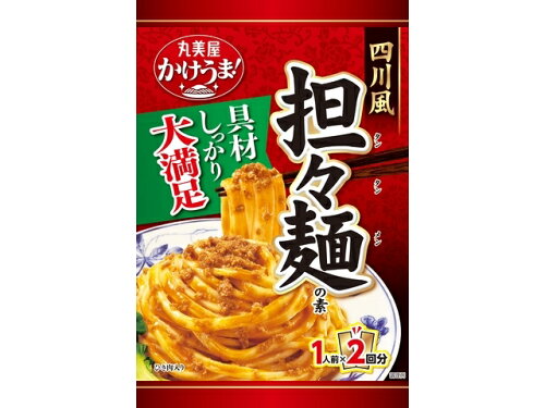 JAN 4902820237719 丸美屋食品工業 丸美屋 1人前×2回分 四川風担々麺の素 丸美屋食品工業株式会社 食品 画像