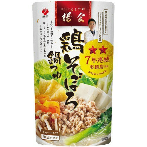 JAN 4902856433918 盛田 鶏そぼろ鍋つゆ(600g) 盛田株式会社 食品 画像