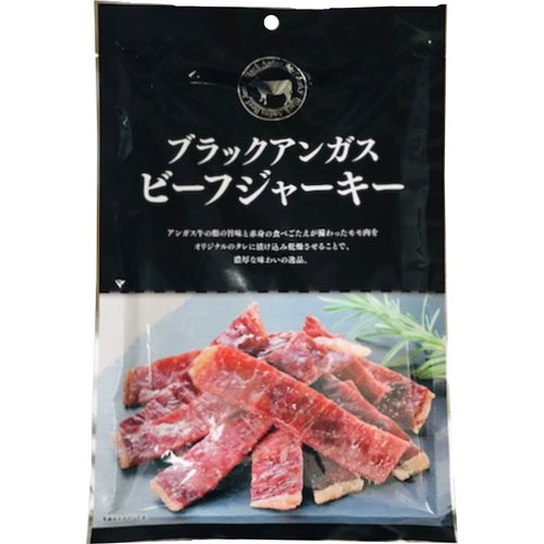 JAN 4902871053887 ブラックアンガス ビーフジャーキー(100g) 株式会社ママ 食品 画像