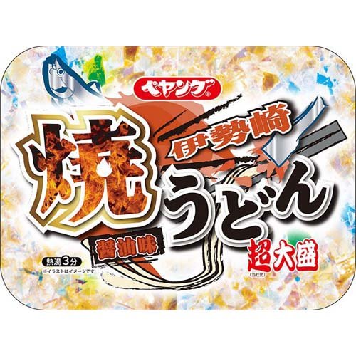 JAN 4902885008637 ペヤング 超大盛伊勢崎焼うどん(12個入) まるか食品株式会社 食品 画像