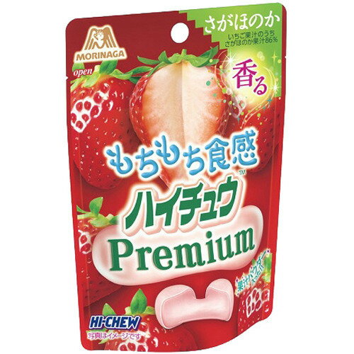 JAN 4902888246869 森永 ハイチュウ プレミアム さがほのか(35g) 森永製菓株式会社 スイーツ・お菓子 画像