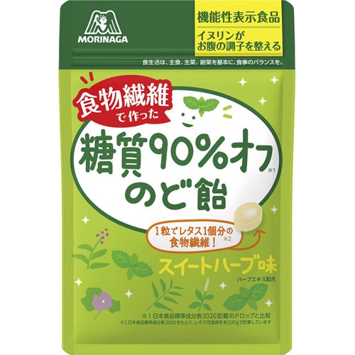 JAN 4902888240935 糖質90％オフのど飴(58g) 森永製菓株式会社 スイーツ・お菓子 画像