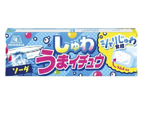 JAN 4902888250521 森永製菓 しゅわうまイチュウ ソーダ 7粒 森永製菓株式会社 スイーツ・お菓子 画像