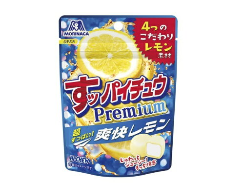 JAN 4902888251757 森永製菓 すッパイチュウプレミアム レモン 32g 森永製菓株式会社 スイーツ・お菓子 画像