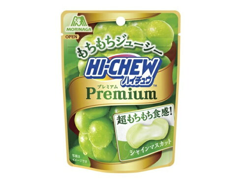 JAN 4902888263767 森永製菓 ハイチュウプレミアム シャインマスカット 35g 森永製菓株式会社 スイーツ・お菓子 画像