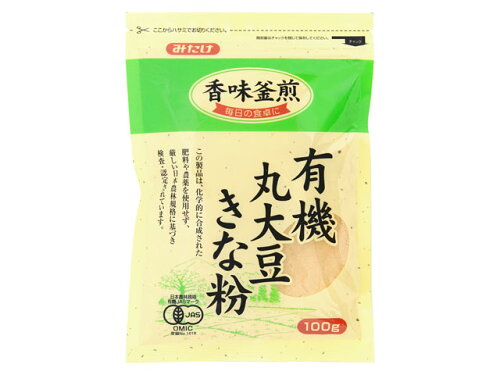 JAN 4902939240211 みたけ 有機丸大豆きな粉 100g みたけ食品工業株式会社 食品 画像