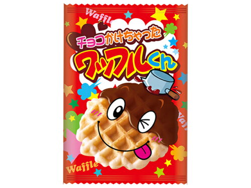 JAN 4903013248413 やおきん チョコかけちゃったワッフルくん 1枚 株式会社やおきん スイーツ・お菓子 画像