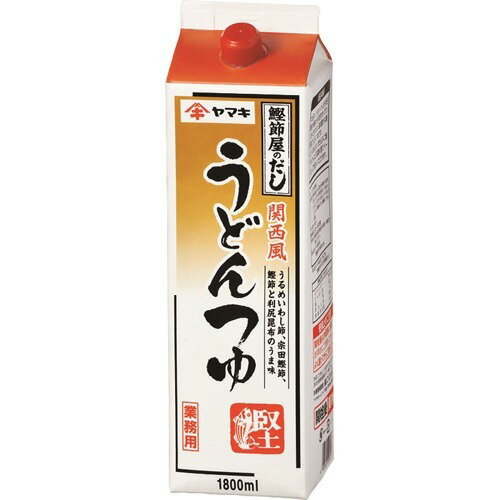 JAN 4903065109694 ヤマキ Ｒ関西風うどんつゆ１．８Ｌ紙パック ヤマキ株式会社 食品 画像