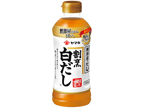 JAN 4903065241004 ヤマキ 割烹白だし５００ｍｌ ヤマキ株式会社 食品 画像