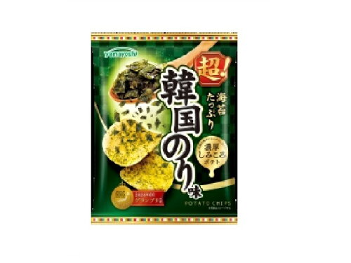 JAN 4903084405111 山芳製菓 ポテトチップス 超!韓国のり味 55g 山芳製菓株式会社 スイーツ・お菓子 画像