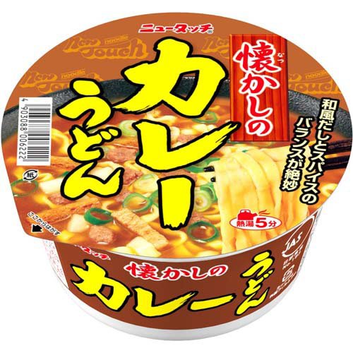 JAN 4903088006239 ニュータッチ 懐かしのカレーうどん ケース(12コ入) ヤマダイ株式会社 食品 画像