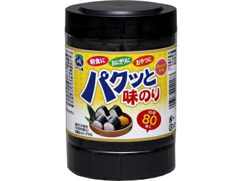 JAN 4903182040177 やま磯 パクッと味のり８０枚 株式会社やま磯 食品 画像