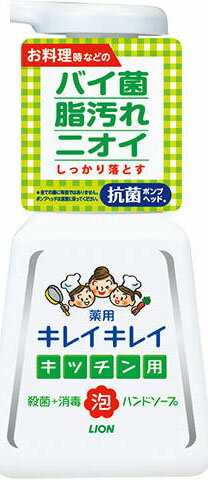 JAN 4903301219620 キレイキレイ 薬用キッチン泡ハンドソープ 本体(230ml) ライオン株式会社 美容・コスメ・香水 画像