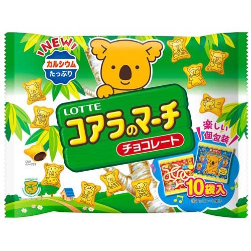 JAN 4903333199655 コアラのマーチ シェアパック(12g*10袋入) 株式会社ロッテ スイーツ・お菓子 画像