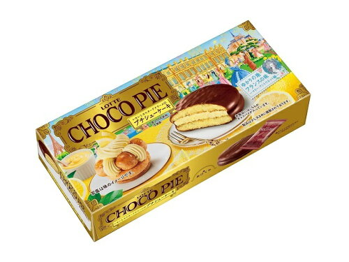 JAN 4903333241880 ロッテ チョコパイ レモンとカスタードのプチシューケーキ 6個 株式会社ロッテ スイーツ・お菓子 画像