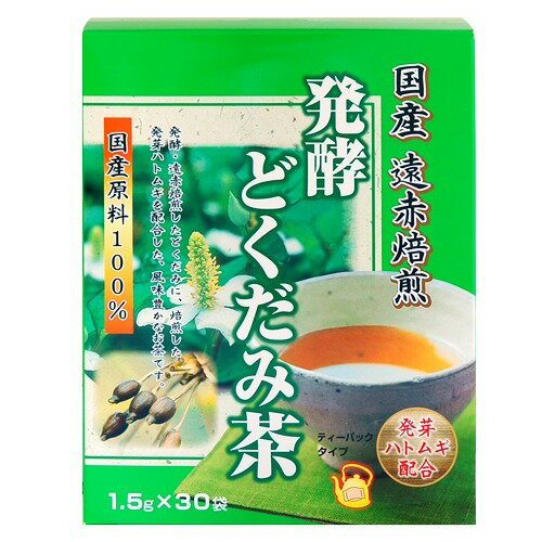 JAN 4903361131184 発酵どくだみ茶(30袋入) 株式会社ユニマットリケン 水・ソフトドリンク 画像