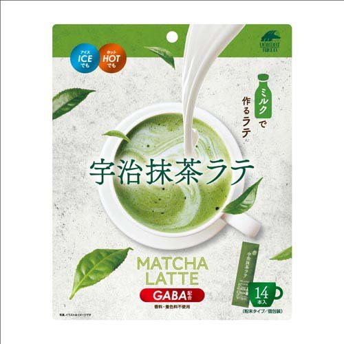 JAN 4903361681610 宇治抹茶ラテ GABA配合(140g(10g×14本)) 株式会社ユニマットリケン 水・ソフトドリンク 画像