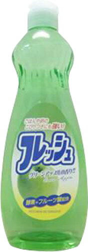 JAN 4903367301956 フルーツ酸配合 フレッシュアップル 本体(600ml) ロケット石鹸株式会社 日用品雑貨・文房具・手芸 画像