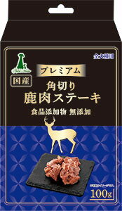 JAN 4903588140105 ADD.MATE プレミアム角切り鹿肉ステーキ 100g 株式会社ペティオ ペット・ペットグッズ 画像