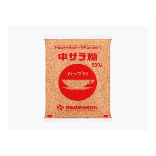 JAN 4904001000310 カップ印 中ザラ糖 500g 日新製糖株式会社 食品 画像