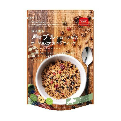 JAN 4904075007055 メープルシロップ味のオーツ麦と大麦のグラノーラ(240g) 日本食品製造合資会社 食品 画像
