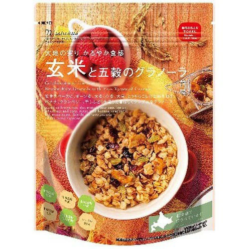 JAN 4904075007079 玄米と五穀のグラノーラ(200g) 日本食品製造合資会社 食品 画像