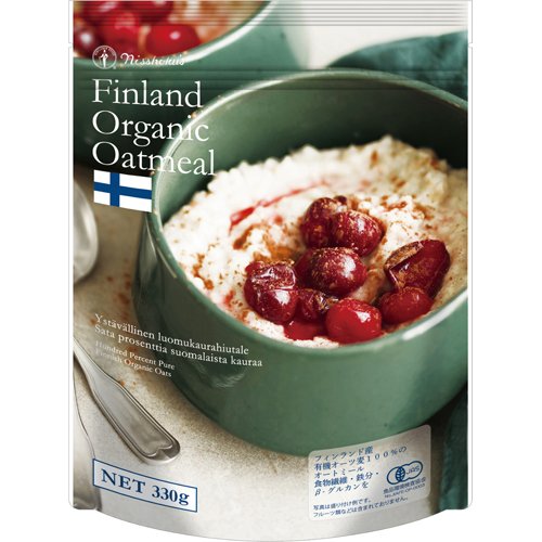 JAN 4904075007758 日食 フィンランド産オーガニックオートミール(330g) 日本食品製造合資会社 食品 画像