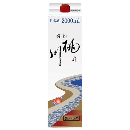 JAN 4904170000876 桃川 銀松 パック(2000ml) 桃川株式会社 日本酒・焼酎 画像