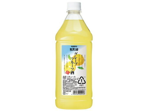 JAN 4904230002918 果実の酒　グレープフルーツ酒　１８００ｍｌ　ペットボトル アサヒビール株式会社 ビール・洋酒 画像