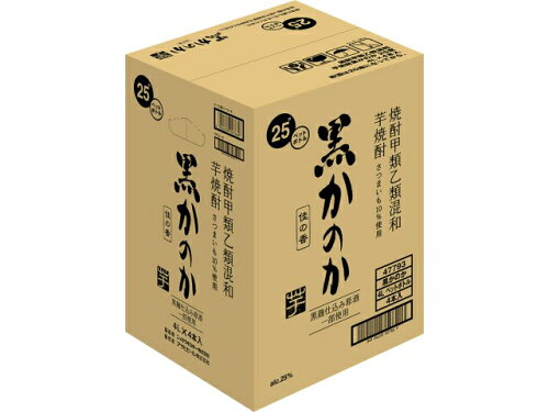 JAN 4904230045823 アサヒビール 芋焼酎　黒かのか　２５度　ＰＥＴ　４Ｌ アサヒビール株式会社 日本酒・焼酎 画像