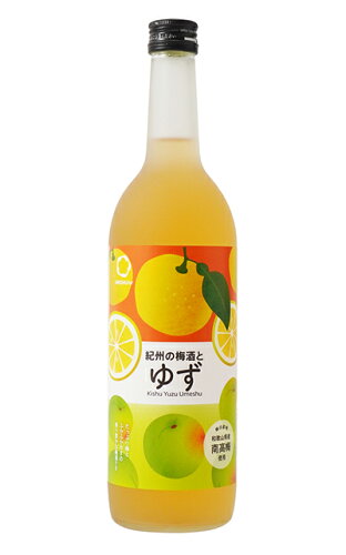 JAN 4904250027243 中野BC 紀州の梅酒とゆず 720ml 中野BC株式会社 日本酒・焼酎 画像