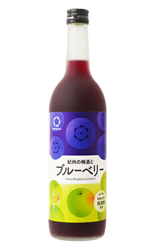 JAN 4904250048248 中野BC 紀州の梅酒とブルーベリー 720ml 中野BC株式会社 日本酒・焼酎 画像