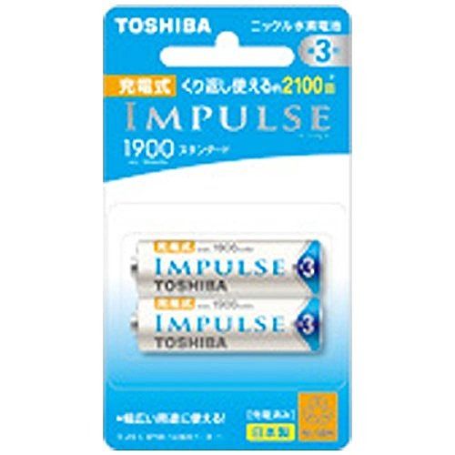 JAN 4904530026164 東芝 ニッケル水素充電池 単3形 TNH-3ME 2P(2本入) 東芝ライフスタイル株式会社 家電 画像