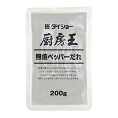 JAN 4904621026066 ダイショー 厨房王 照焼ペッパーだれ 200g 株式会社ダイショー 食品 画像