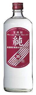 JAN 4904670017190 宝 甲類35° 純 N 720ml 宝酒造株式会社 日本酒・焼酎 画像