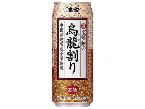 JAN 4904670455183 宝酒造 タカラ宝焼酎の烏龍割り４８０ＭＬ 宝酒造株式会社 ビール・洋酒 画像