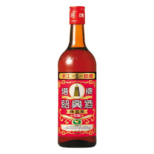 JAN 4904670991209 宝酒造 紹興酒 塔牌 花彫 陳五年 16度 600ml 宝酒造株式会社 ビール・洋酒 画像